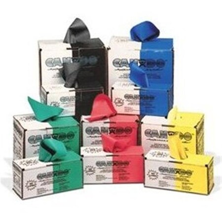 Cando International Cando 10-5611 - No Latex Exercise Band - 6 Yards - Yellow - X-Light 1355690